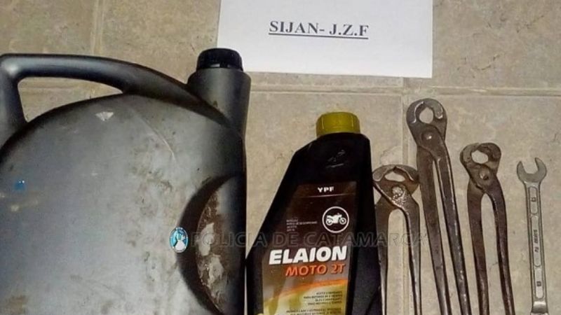 Recuperan elementos sustraídos en Siján