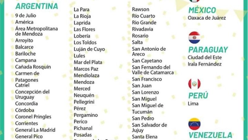 La Capital, seleccionada para participar entre “Ciudades Protagonistas"