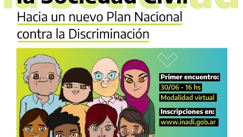 El INADI actualizará el Plan Nacional contra la Discriminación