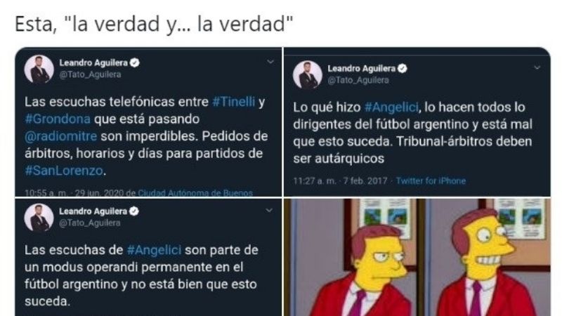 Tinelli se defendió por las escuchas y apuntó a Angelici