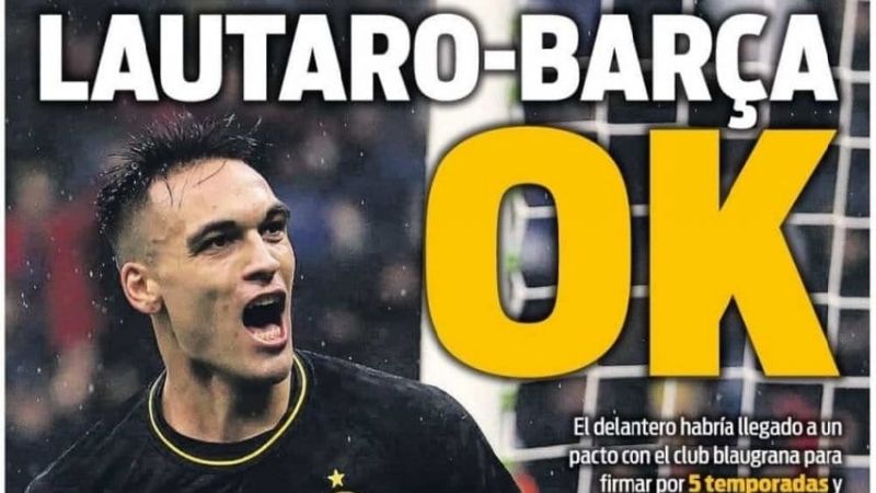 Lautaro ya tiene "arreglada la suya" con el Barcelona