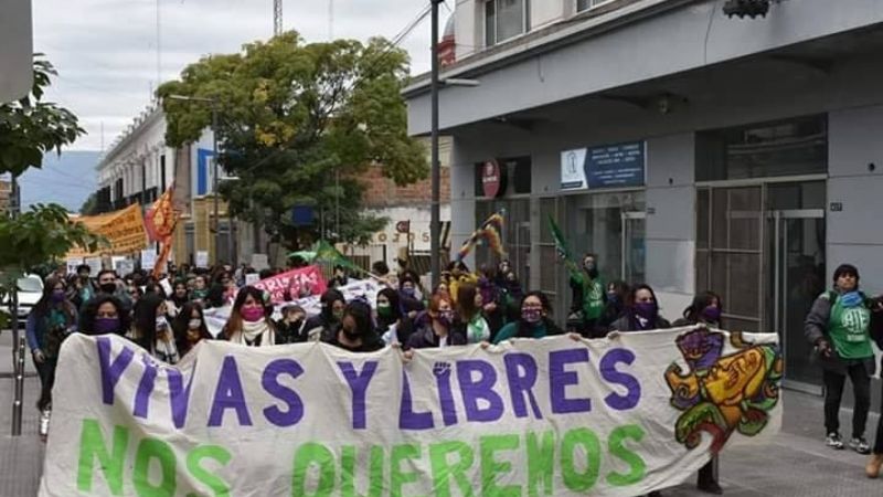 Se cumplió la marcha #niunamenos en Catamarca