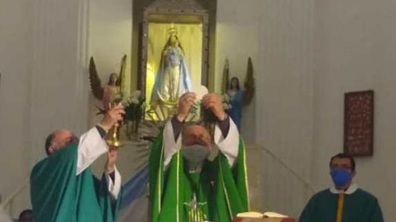 Asumió el nuevo párroco de Belén