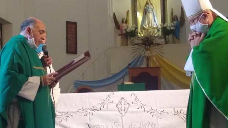 Asumió el nuevo párroco de Belén