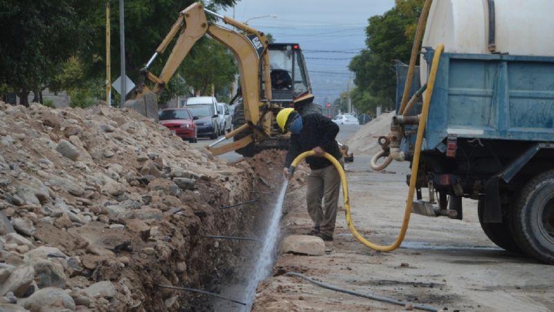 Último tramo de obra que beneficiará a vecinos de Villa Cubas