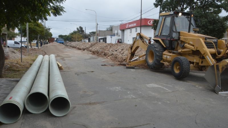 Último tramo de obra que beneficiará a vecinos de Villa Cubas