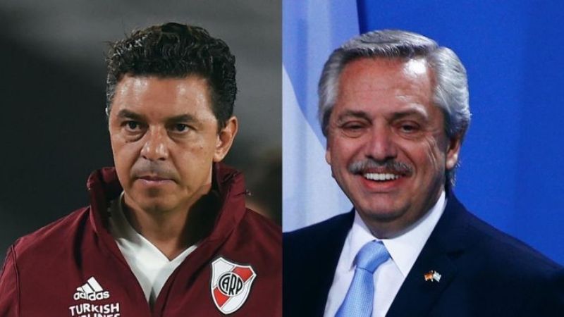 Gallardo recibió el llamado de Alberto Fernández