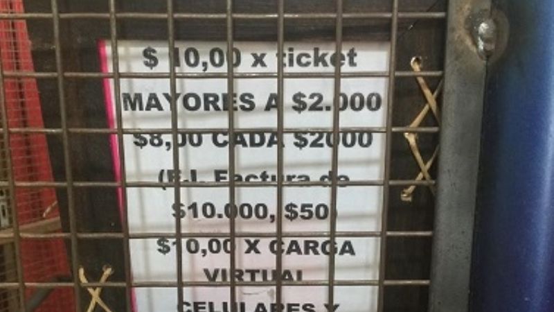 Mutan a empresas de cobranzas por recargos en el cobro de boletas