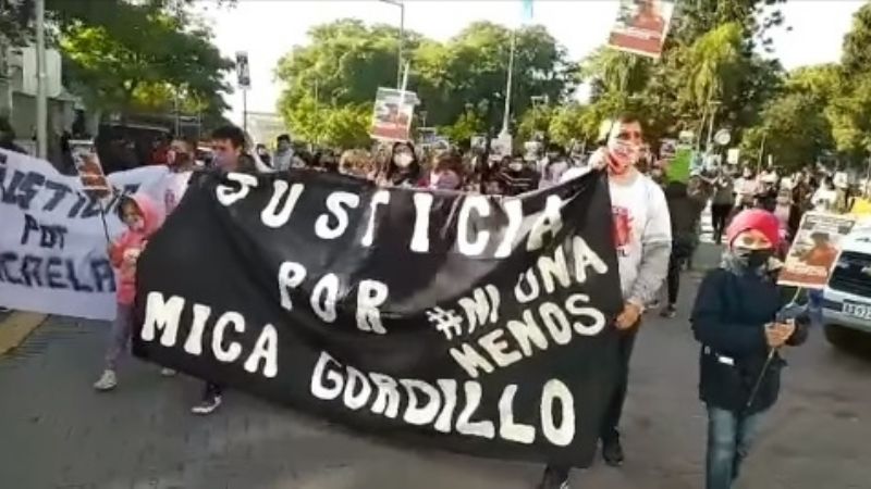 Renovado pedido de justicia por Micaela Gordillo
