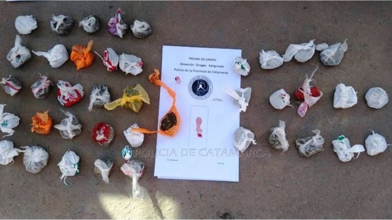 Fueron detenidos cuando hacían delivery de marihuana