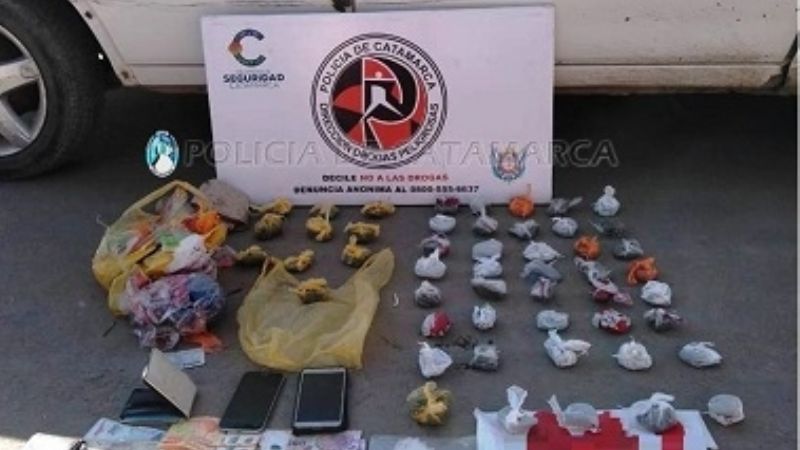 Fueron detenidos cuando hacían delivery de marihuana