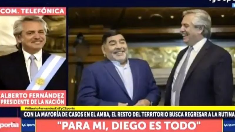 Para Alberto Fernández, la AFA "no está funcionando bien"