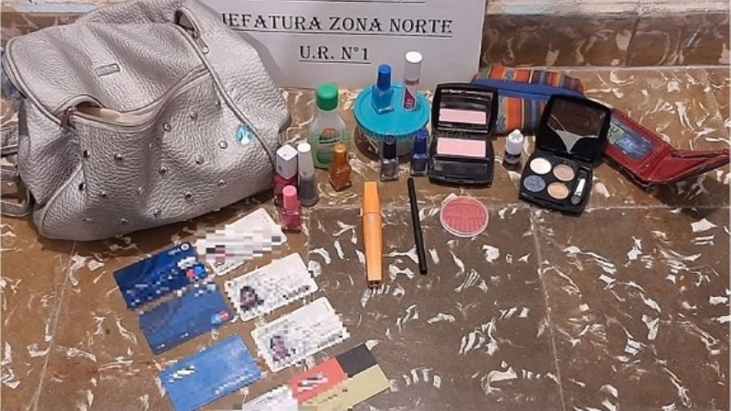 Robó y la policía lo encontró escondido en un descampado