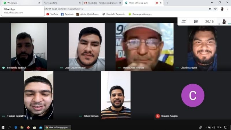 El Círculo Periodistas Deportivos sesiona en forma virtual
