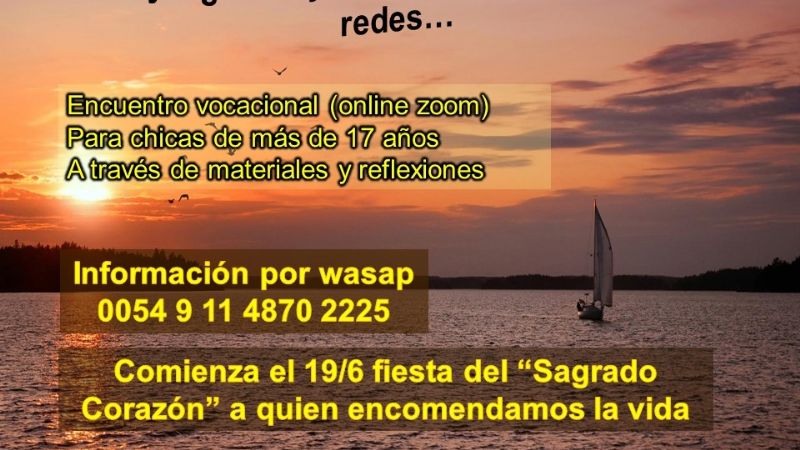 Invitan a encuentro vocacional online