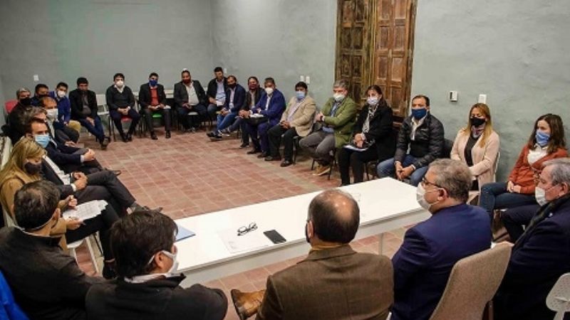 Intendentes del Oeste se reunieron con el Gobernador