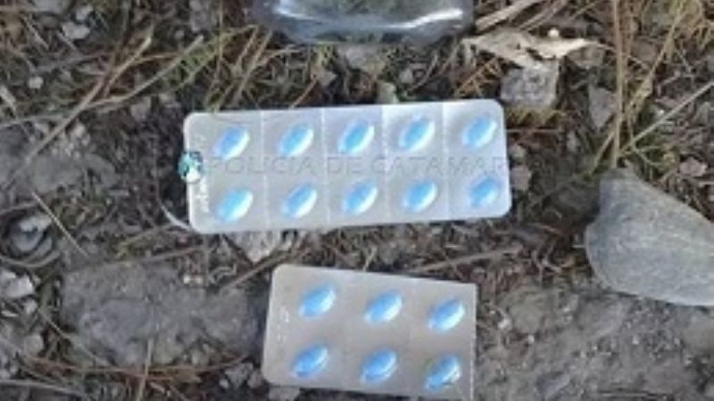 Detenido con una dosis de cocaína y 8 gramos de marihuana