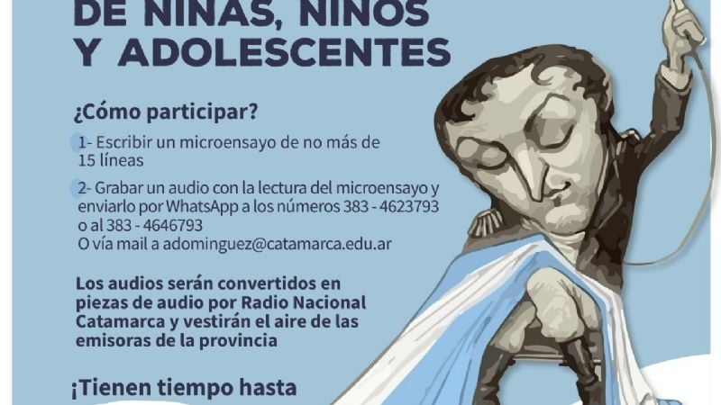 Homenaje a Belgrano con microensayos de niñas, niños y adolescentes
