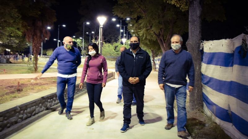 La plaza de Choya avanza en su puesta en valor y recuperación