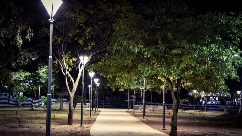 La plaza de Choya avanza en su puesta en valor y recuperación