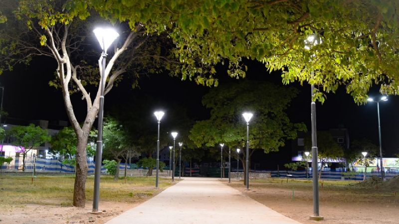 La plaza de Choya avanza en su puesta en valor y recuperación