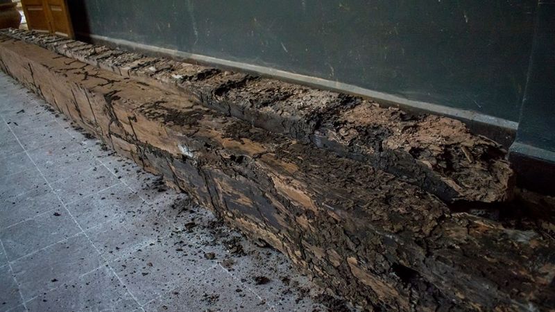 Obras en Casa de Gobierno por problemas estructurales