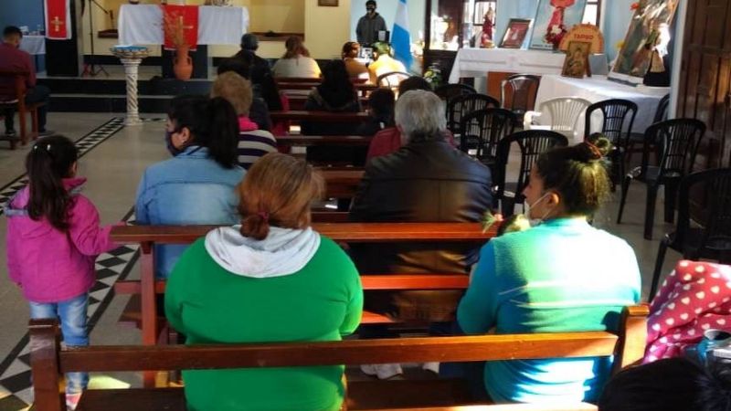 Tapso celebró a su Patrona con actos litúrgicos y la misión de los jóvenes