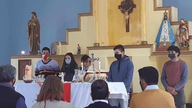 Tapso celebró a su Patrona con actos litúrgicos y la misión de los jóvenes