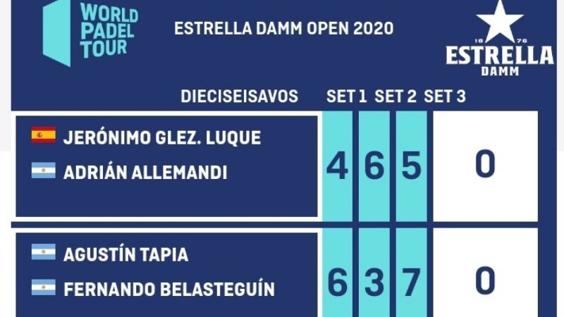 Regreso triunfal de Agustín Tapia al World Padel Tour