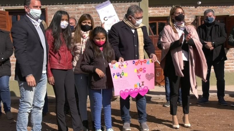 El Gobernador Raúl Jalil inauguró obras en Fiambalá