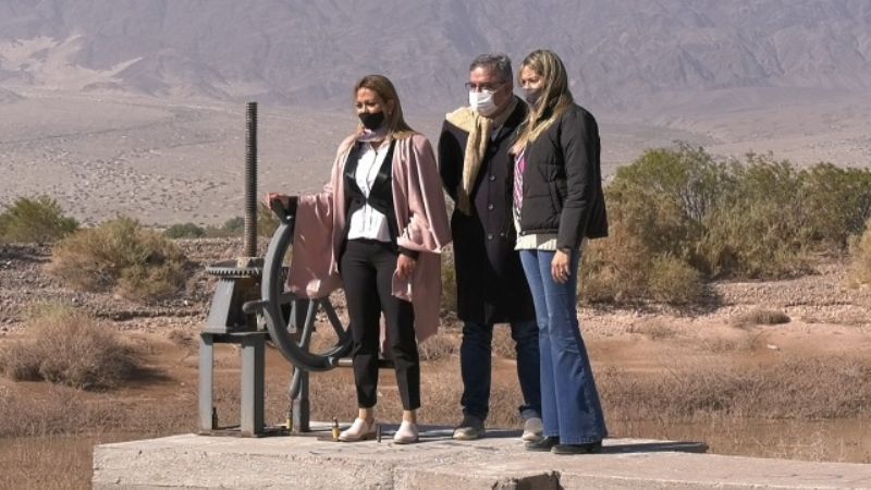 El Gobernador Raúl Jalil inauguró obras en Fiambalá