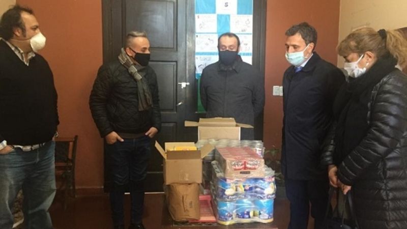 El Movimiento Federal Belgrano donó mercadería