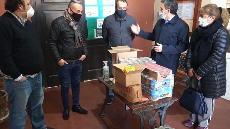 El Movimiento Federal Belgrano donó mercadería