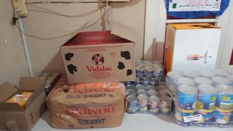 El Movimiento Federal Belgrano donó mercadería