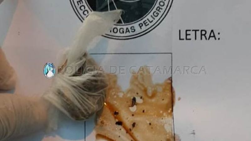 Secuestran 4 gr. de marihuana en el puesto caminero Las Rejas
