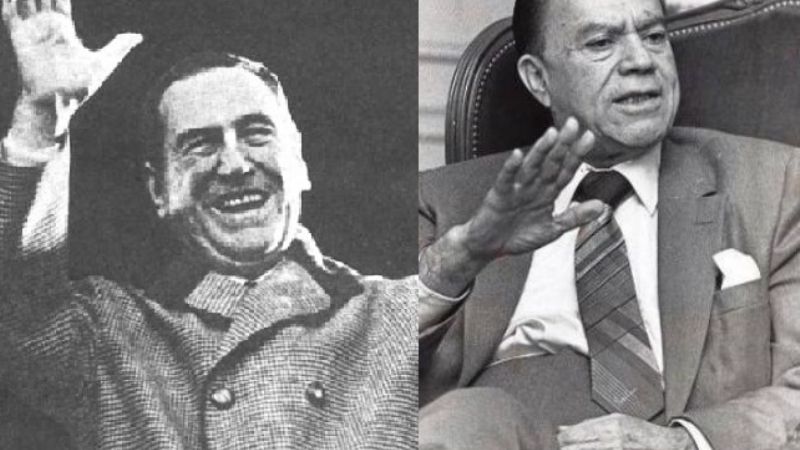 El recuerdo de Juan Domingo Perón y Vicente Saadi