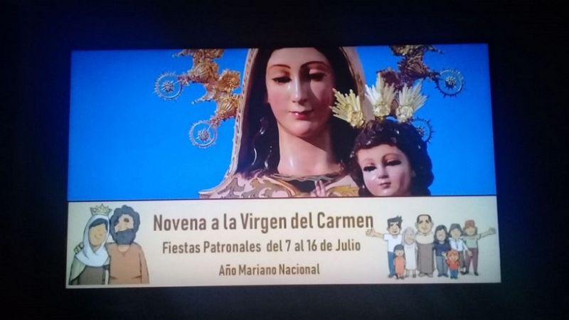 Iniciaron las festividades en honor de la Virgen del Carmen