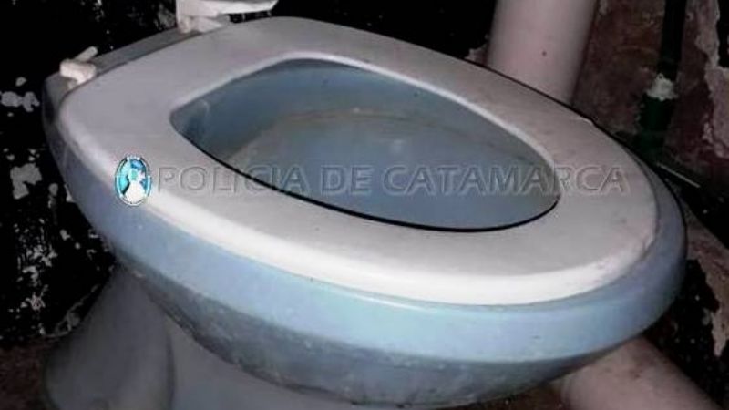 Se metió a la casa de una jubilada y le robó el inodoro