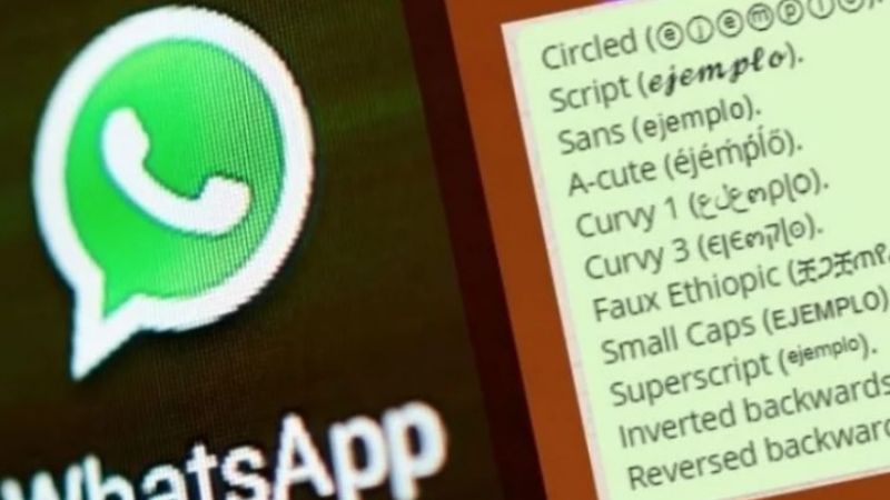 Cómo tener más de 100 opciones de tipografías en Whatsapp