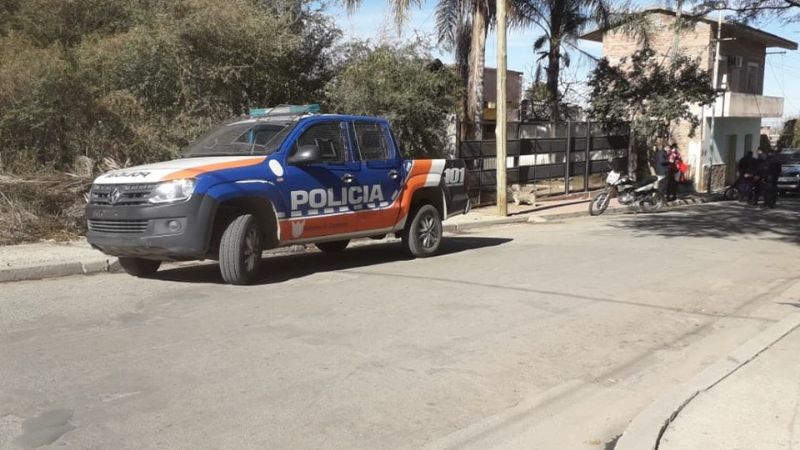 Se le cruzó un perro y terminó en el hospital