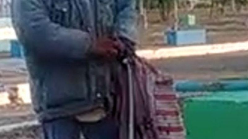 "Curucho" está solo, duerme en la calle y necesita ayuda