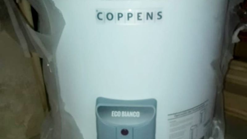 Donaron termotanque para el destacamento policial de Casa de Piedra