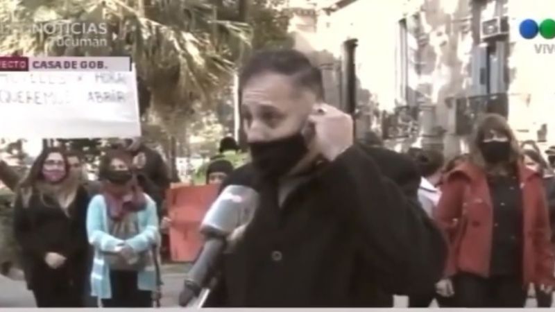 VIDEO: Absurdo reclamo de un empresario por la reapertura de su motel