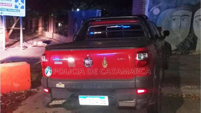 Chocó contra la pared del Hospital San Juan Bautista