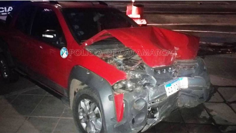 Chocó contra la pared del Hospital San Juan Bautista