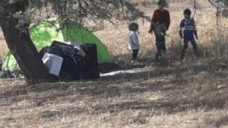 Varados en la ruta 157: no podían ingresar a Frías