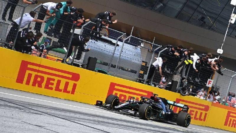 Primer doblete de Mercedes con Hamilton y Bottas
