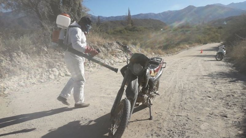 Replican controles vecinales en los ingresos a distritos de Andalgalá