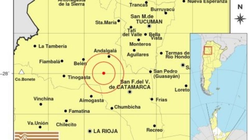 Tres temblores en las últimas horas