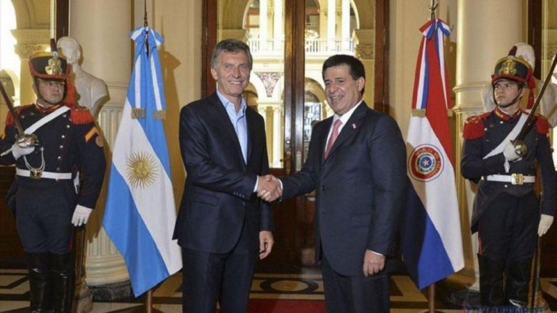 En plena cuarentena estricta, Macri viajó a Paraguay